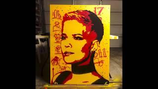 Halsey - 36"x48" Painting - Apo Avedissian