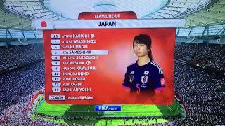 Japan starting lineup vs. United States | 2015 Women’s World Cup | Final