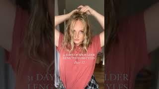 Shoulder Length Hair Tips for Fine Hair #hairtutorial #finehair