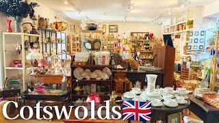 Antique Shops  &  Flea Market in the Cotswolds  England | Beautiful Autumn trip | Shopping Hau