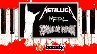 Рок На Пианино  Metallica The Unforgiven  Cradle Of Filth Nymphetamine