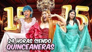 24 HORAS VESTIDOS  DE QUINCEAÑERAS‍// FAMILIA RECOCHA