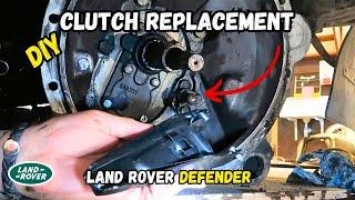 Pulling the Gearbox, DIY CLutch Replacement  | How Hard Can It Be? #landroverdefender #mechanic