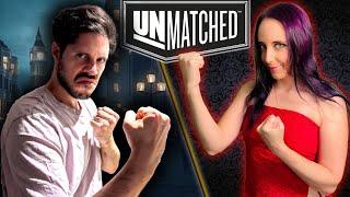 Adam Blampied vs Angela | Duel of the Tabletop Dorks | Unmatched Board Game