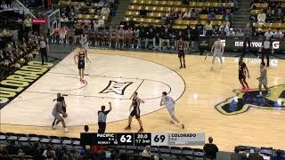 Pacific vs. Colorado (NCAA Mens Basketball) 2024