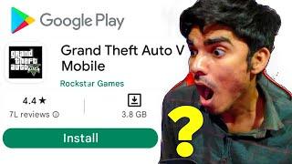 I PLAYED GTA 5 MOBILE GAME ON PLAYSTORE ?