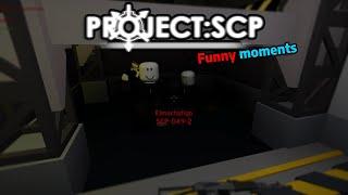 The P:SCP Funny moments(3) WITH A MIC - Project: SCP(Roblox)