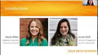 Solar United Neighbors Volunteer Training
