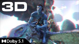 3D (4K) | Riding an Ikran (Avatar) | Dolby 5.1