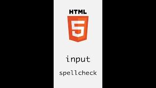 #7 input spellcheck | HTML | Frontend #shorts