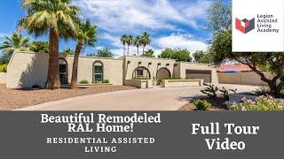 Full tour! Beautiful Remodeled Residential Assisted Living Home!