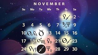 November 2019 Astrology Forecast: Last of Jupiter in Sag