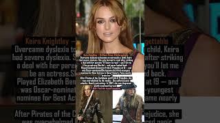 Keira Knightley — Brilliant, Brave & Unforgettable #facts #history  #new #hollywood