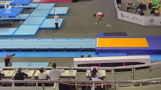 Vadim AFANASEV (RUS) - 2021 European Champion, tumbling