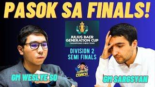 MATINDI ANG PADATING NA FINALS! So vs Shant! Julius Baer Cup 2024 Div 2 Semi