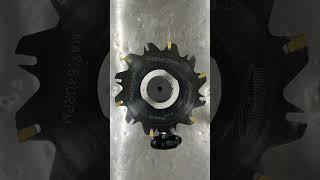 We made a star with a side cutter! #shorts  #cnc  #machine