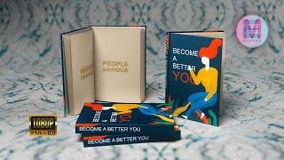 Realistic Book Mockup Promo Video | Emotion Graphics | 2024