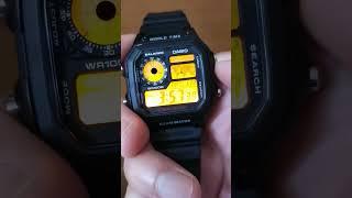 Casio Backlights - Types of backlights used #casiowatch