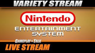 Nintendo NES Games (variety stream) | Gameplay and Talk Live Stream #517