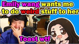 Toast is Scared of what Emily Wang wanted him to do to her