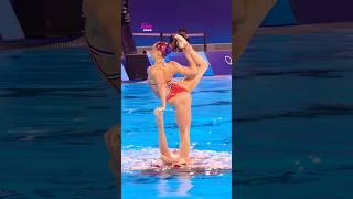 Every Frame Feels Like Art  #artisticswimming #womenssports #olympics #paris2024