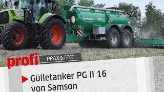 Dänische Druckbetankung: Samson Gülletanker PG II 16 | profi #Praxistest