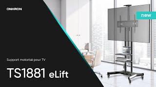 ONKRON Support motorisé pour TV TS1881 eLift