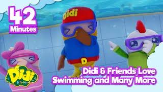 Didi & Friends Love Swimming | Popular Nursery Rhymes Compilation | Didi & Friends English