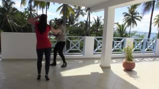 Yeri La Ley and Dasha Elizarova dancing dominican bachata