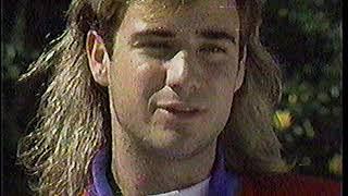 Andre Agassi - 1988 Interview during the Davis Cup