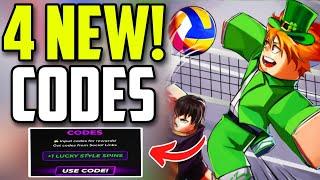 ️MARCH CODES️VOLLEYBALL LEGENDS ROBLOX CODES 2025 - HAIKYUU LEGENDS CODES