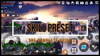 Maplestory m - Skill Preset Complete Guide