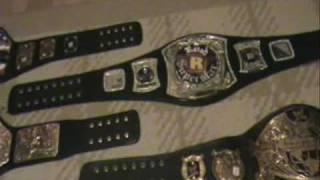 My WWE Replica Belt Collection | Raymond Strazdas