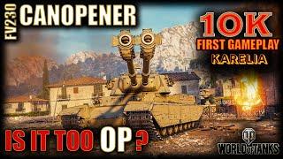 New FV230 Canopener - Too OP? - 10K Damage! Double-Barrel Tank - World of Tanks