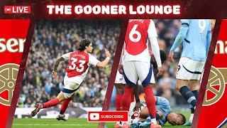 ARSENAL DRAW AT THE ETIHAD!!!! Rodri Injury? Merino Back Soon? | The Gooner Lounge EP29