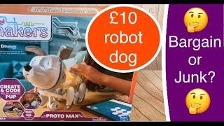 Furreal Makers Proto Max Robot Dog for £10 Unboxing Demonstration & Review - Bargain or Junk?