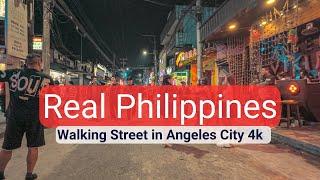 Last Video before Viking/BarNana Police raid | Angeles City Philippines Walking Street 4k