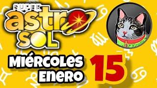 Resultado SUPER ASTRO SOL Miercoles 15 de Enero de 2025