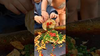 Chinese burger Two kids cooking together