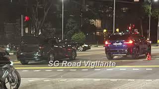 22jun2025 driver turning into upper paya lebar road  fail to conform to red light signal and got hit