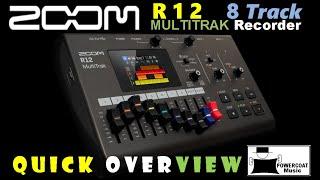 ZOOM R12 MultiTrak Recorder: Quick Overview