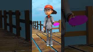 Nick play Squid game cookies test - Scary Teacher 3D