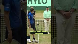 "I hope you are in Carlos' draw in Wimbledon"  Medvedev To Bublik After The Halle Final 