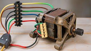 Washing Machine Motor Connections For Your Easy Projects