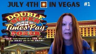 Ever Had 2 Royals in 10 Minutes?  July 4th In Vegas 1 E483 #videopoker,#casino,#gambling