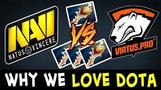 Rapier vs 3 Rapiers, NaVi vs VP — WHY WE LOVE DOTA