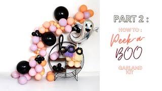 HOW TO - Part 2 DIY PETITE Garland -  Peek-A-Boo Garland Kit Assembly