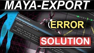 Maya ERROR Unable To Find Bind-Pose (FIX)