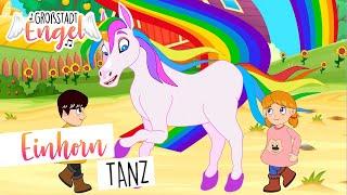 Einhorn Tanz | KINDERLIEDER ZUM TANZEN | BEWEGUNGSLIEDER  CARTOON VIDEO | GroßstadtEngel