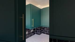 GREEN KITCHEN VINYL WRAP 